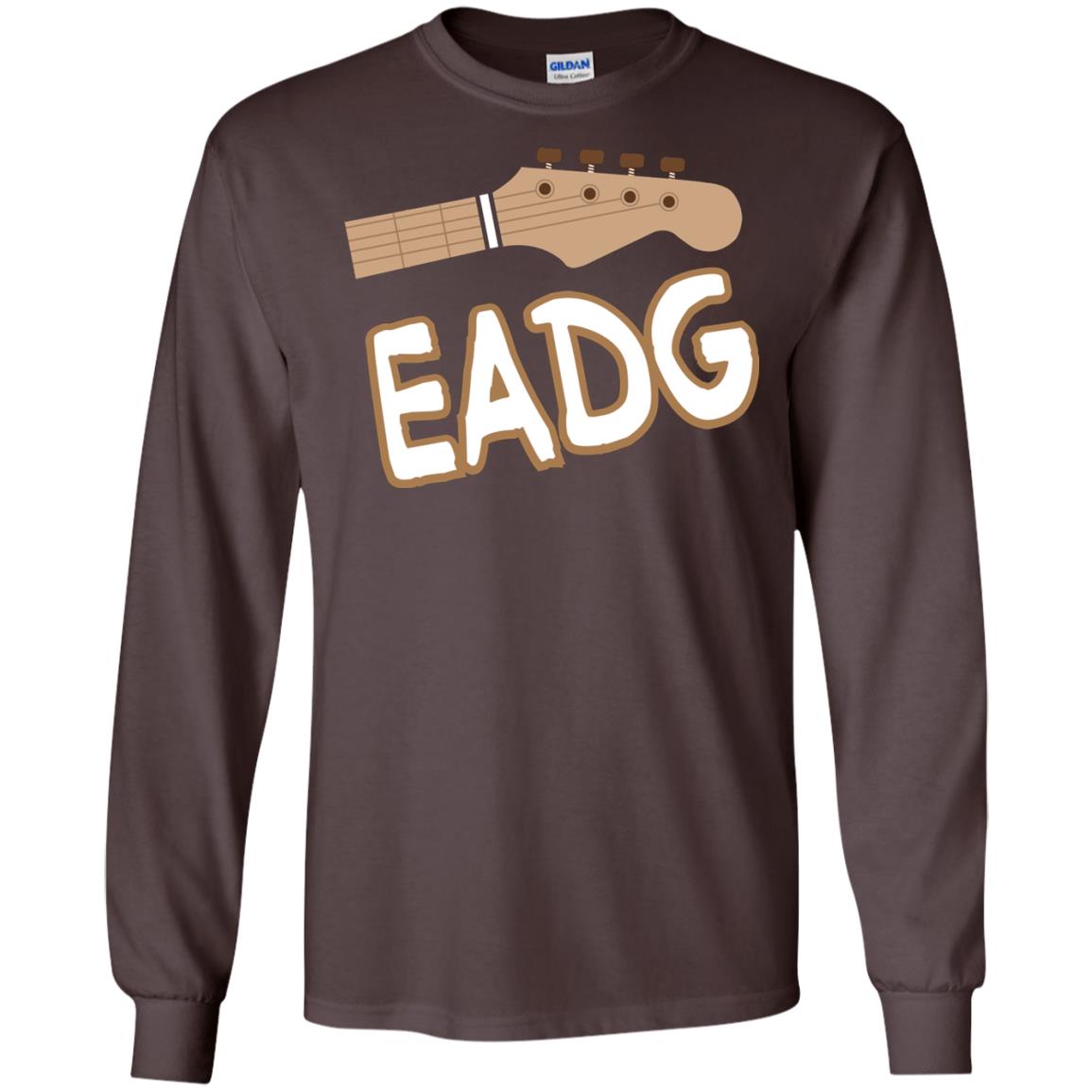 Eadg Bass Tuning Lover Shirt Dark Chocolate