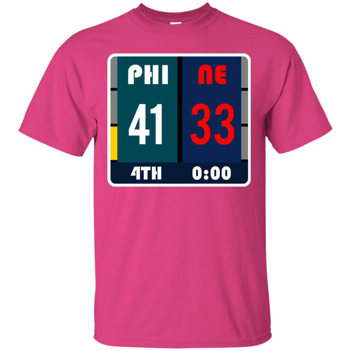 Football Philadelphia T-shirt Eagles Vs New England Heliconia