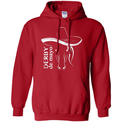 Derby De Mayo Sombrero Horse Race Shirt Red