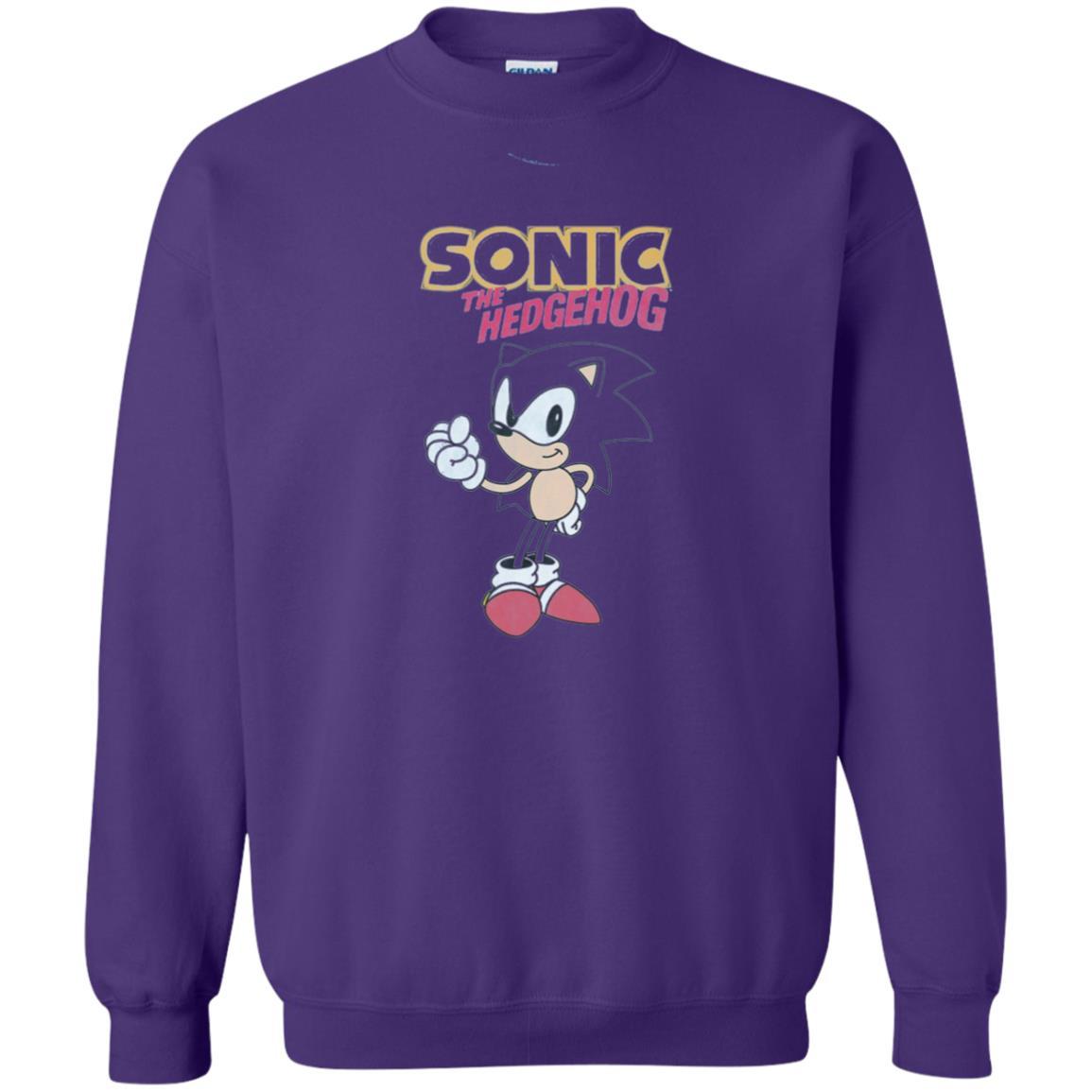 Movie T-Shirt Sonic The Hedgehog Purple