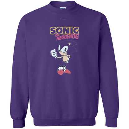 Movie T-Shirt Sonic The Hedgehog Purple