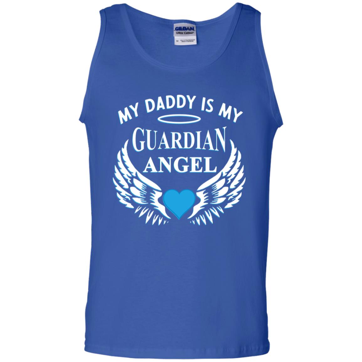 My Daddy Is My Guardian Angel Daddy In Heaven Shirt Royal