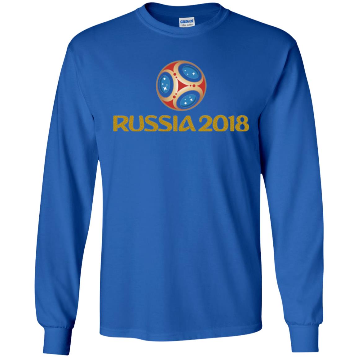 Football T-shirt Russia 2018 World Cup Royal