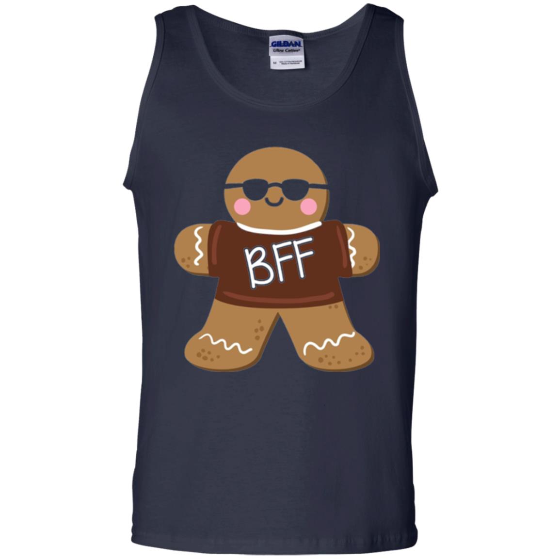 Gingerbread T-shirt Best Friend Forever Navy
