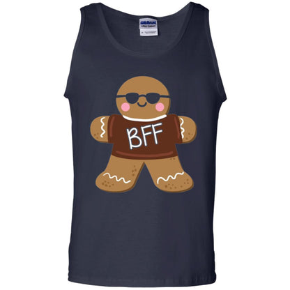Gingerbread T-shirt Best Friend Forever Navy