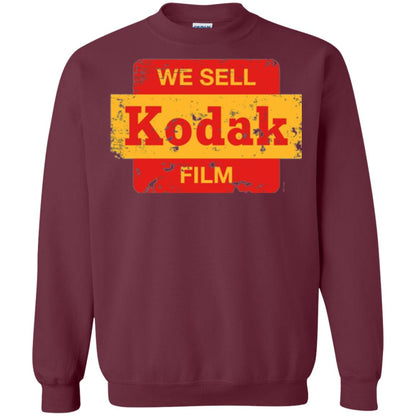 Film T-shirt Vintage We Sell Kodak Film Maroon