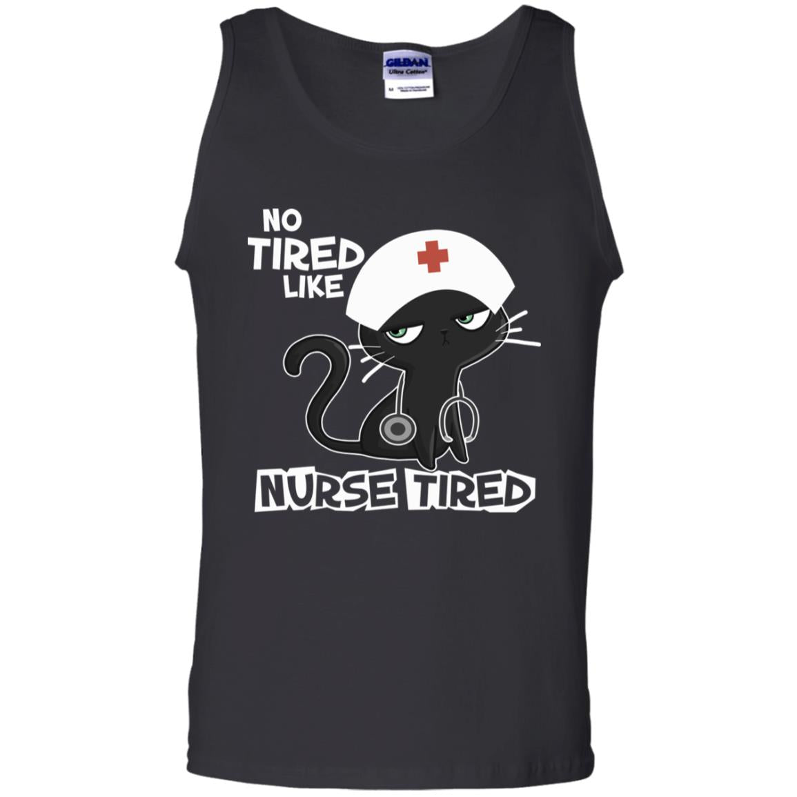 No Tired Like Nurse Tired Nursing Idea Shirt Black