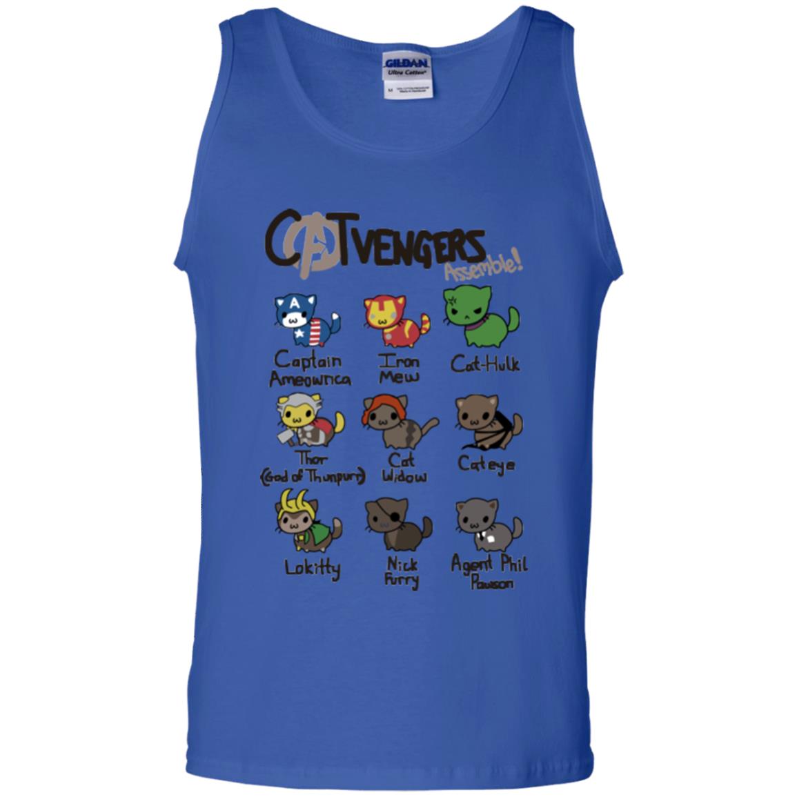 Catvengers Cat Lover Shirt Royal