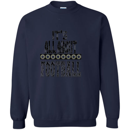 Football Lover T-shirt It_s All About Football Navy