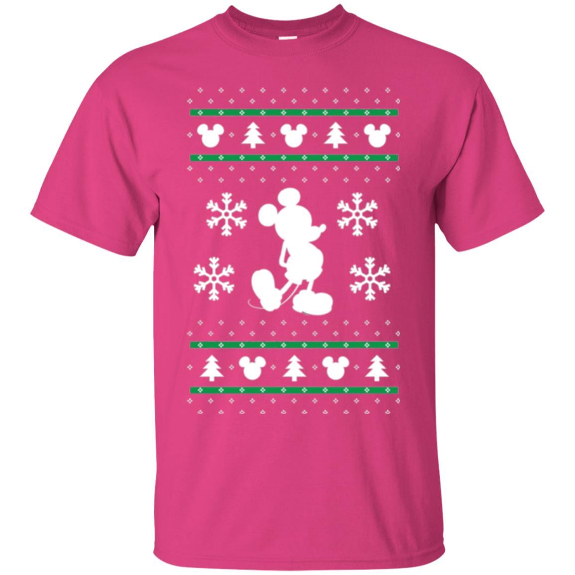 Christmas T-shirt Mickey Mouse Heliconia