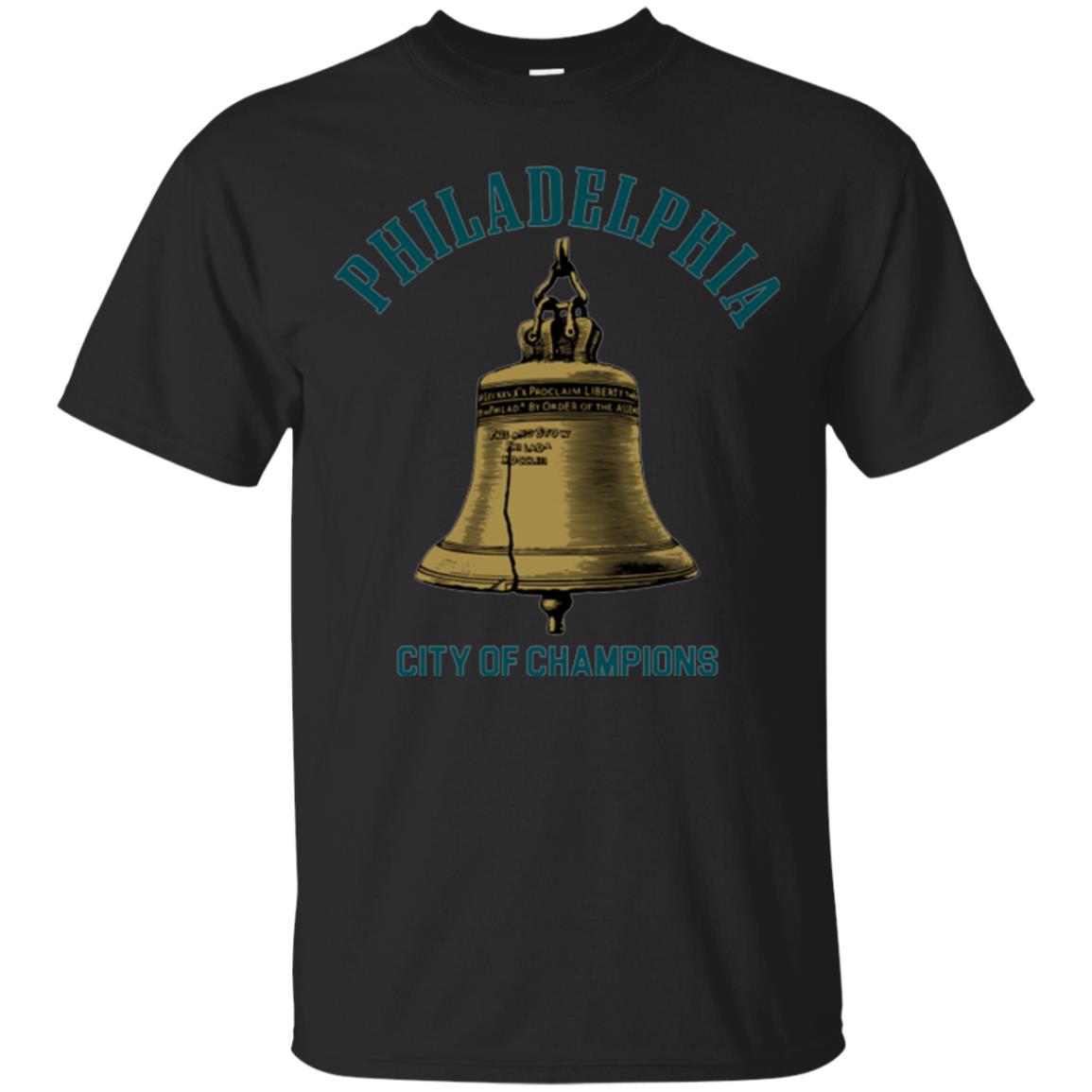 Football T-shirt Philadelphia City Of Champions Black