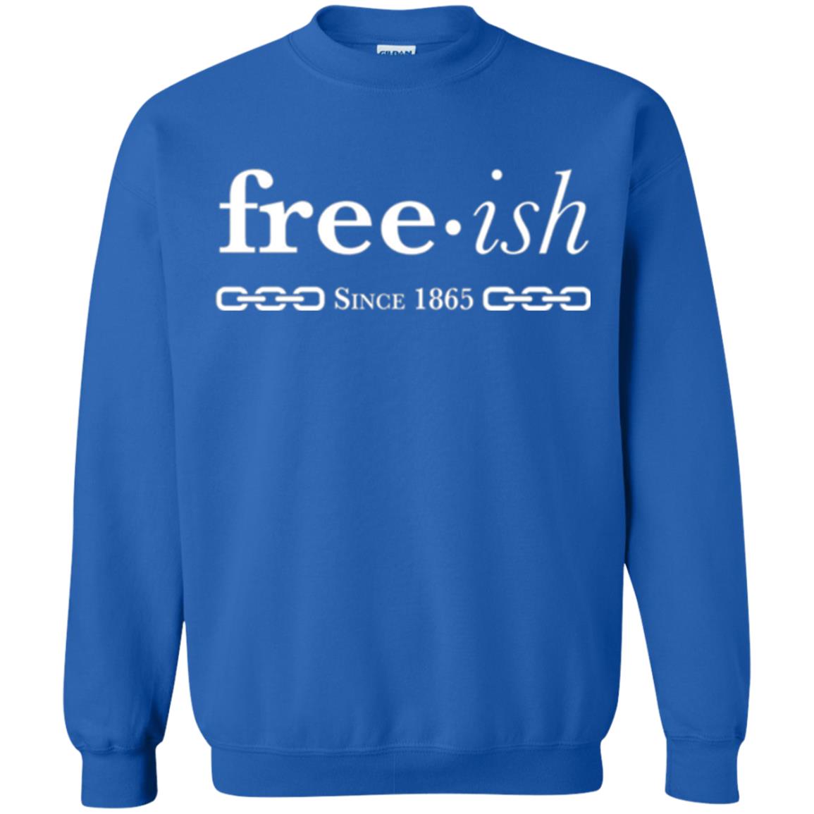 Free-ish Since 1865 Black Pride T-shirt Royal