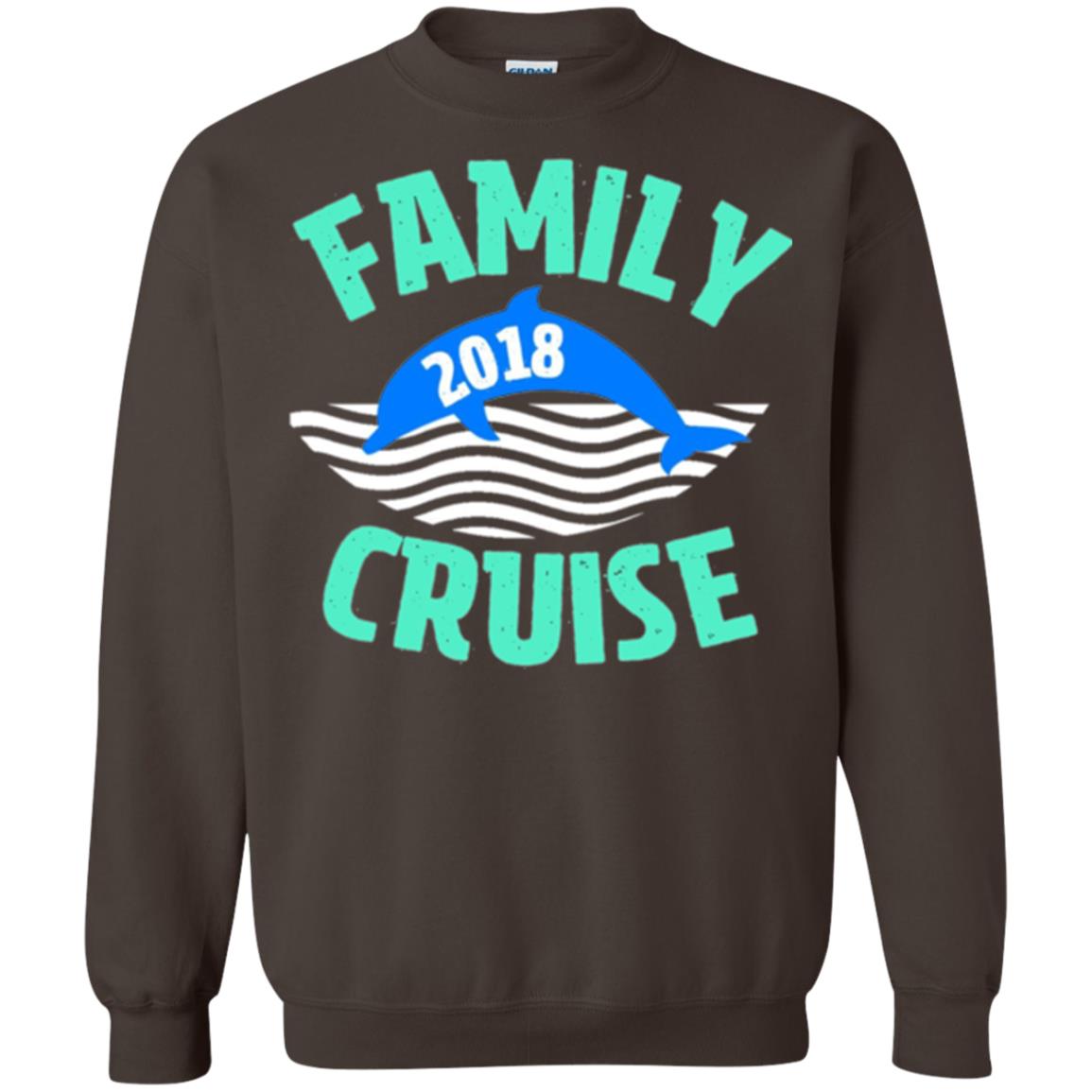 Family T-shirt Cruise Vacation 2018 Dark Chocolate