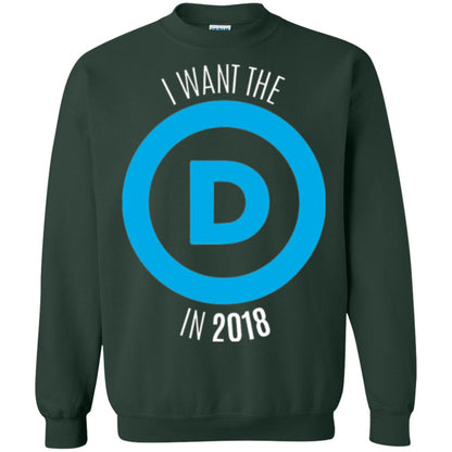 Election Resist T-shirt Vote Democrat 2018 Forest Green
