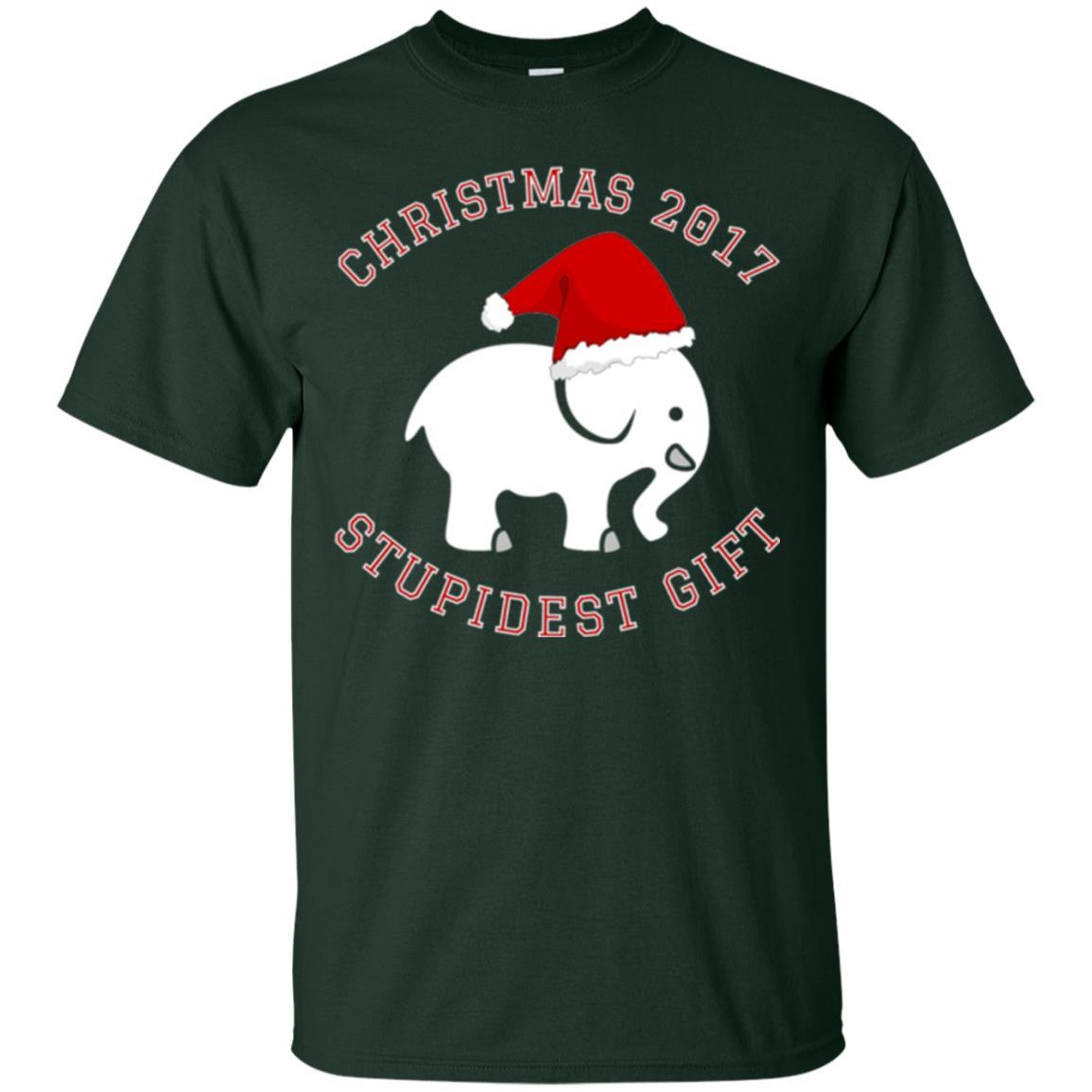 Elephant T-shirt Christmas 2017 T-shirt Forest Green