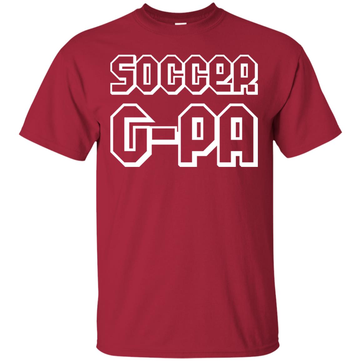Soccer G-pa Gift Shirt For Soocer Lover Cardinal