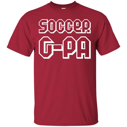 Soccer G-pa Gift Shirt For Soocer Lover Cardinal
