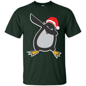 Christmas T-Shirt Dabbing Penguin