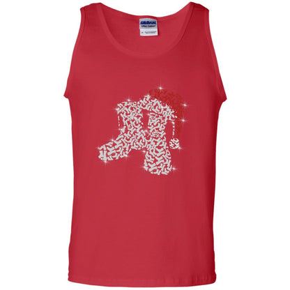 Veteran Boot With Santa Hat Merry Christmas Gift Shirt For Mens Womens Red