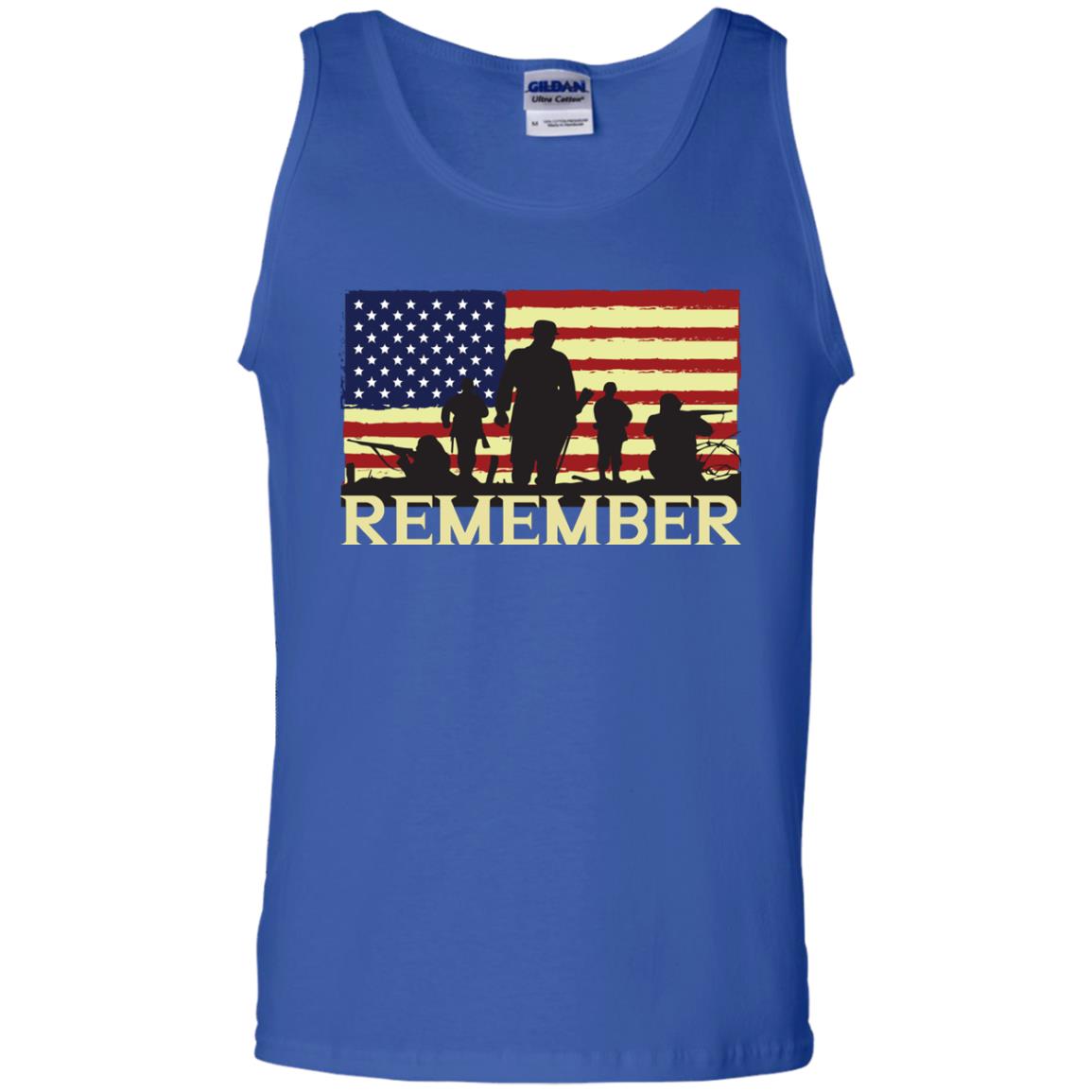 Military Of United States Memorial Day Shirt Royal