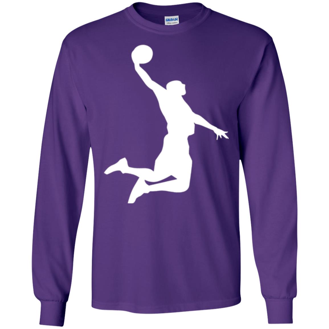 Basketball Lovers T-shirt Purple