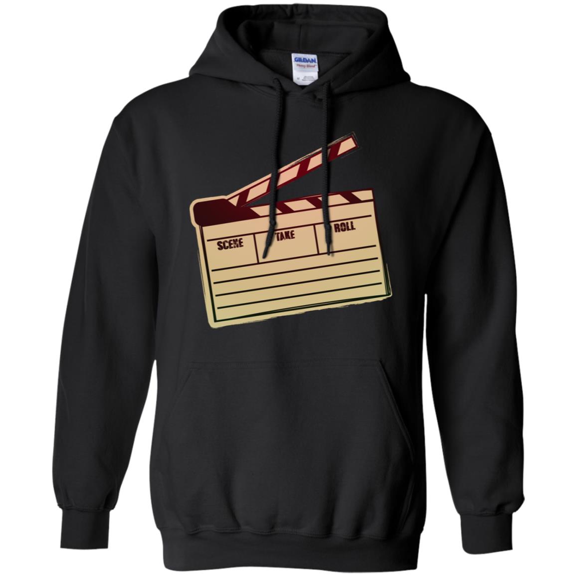 Movie Clapper Filmmaker Film Student Shirt Black