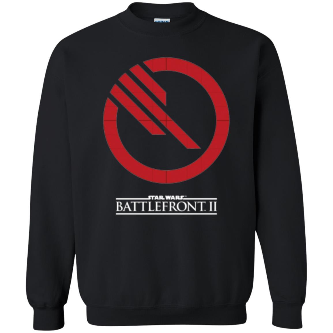 Film T-shirt Battlefront Ii Inferno Squad Logo Graphic Black