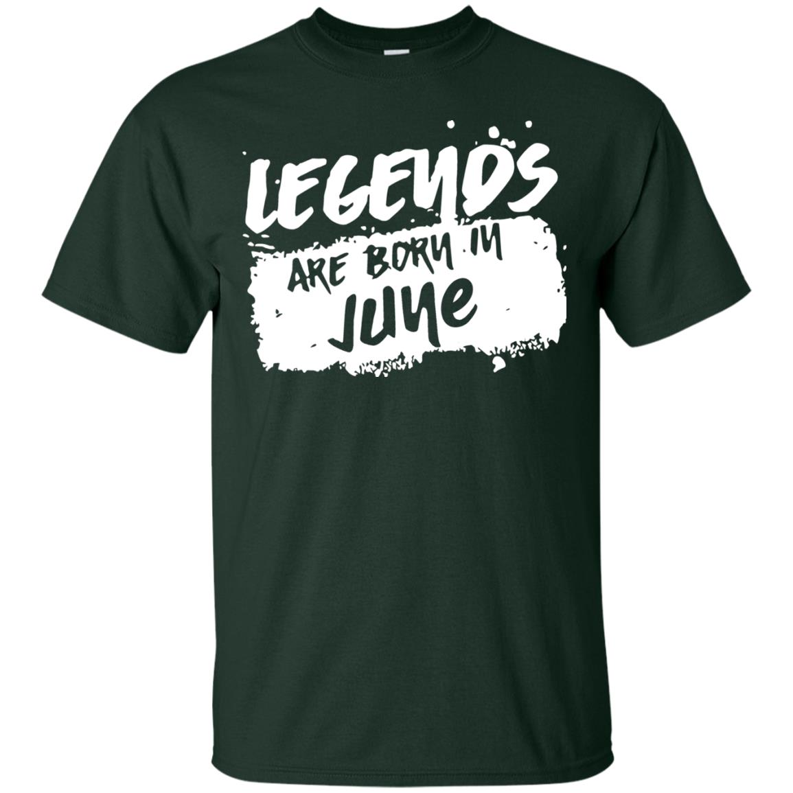 June Birthday Shirt Legends Are Born In June Forest
