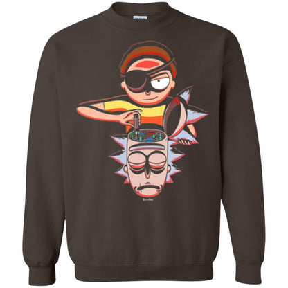 Film T-shirt Cartoon Lover Evil Morty Dark Chocolate