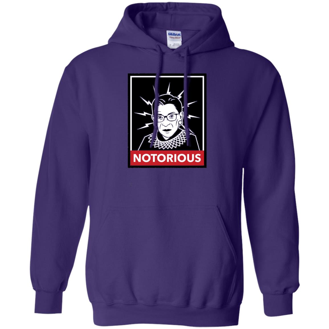 Notorious Ruth Bader Ginsberg Shirt Purple