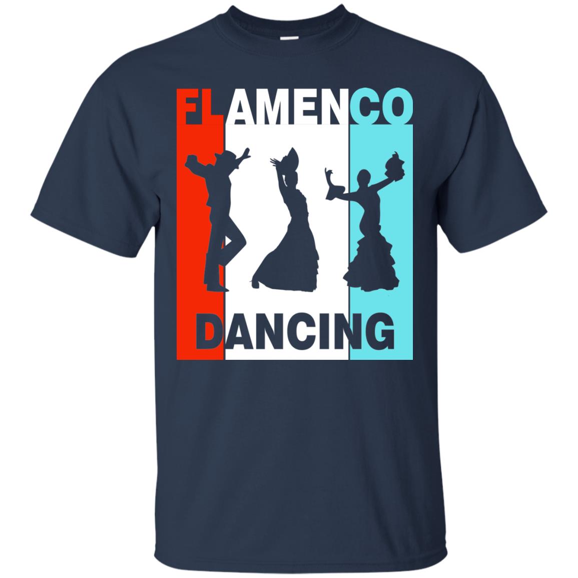Flamenco Dancing Spanish Dance And Music Lover Shirt Navy