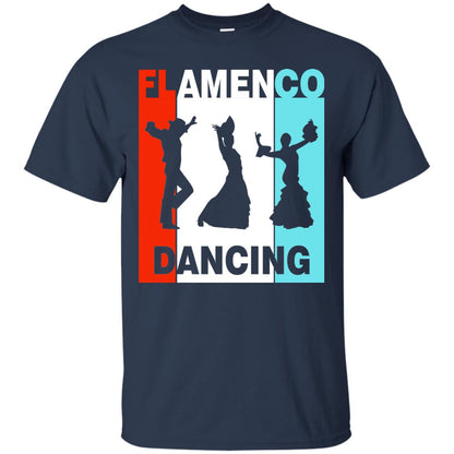 Flamenco Dancing Spanish Dance And Music Lover Shirt Navy