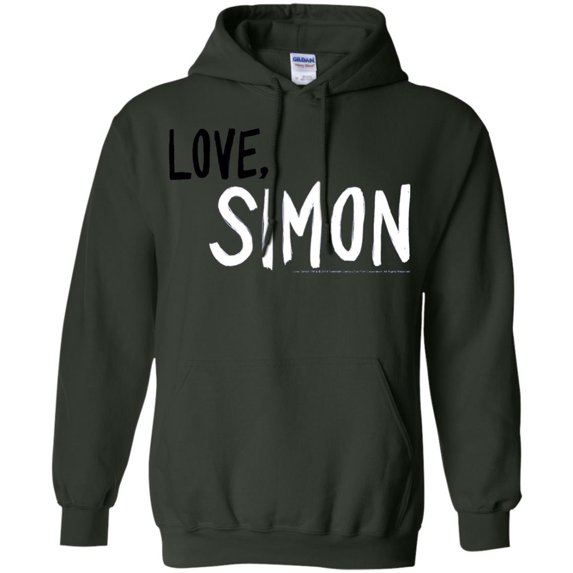 Love Simon Logo Shirt Forest Green