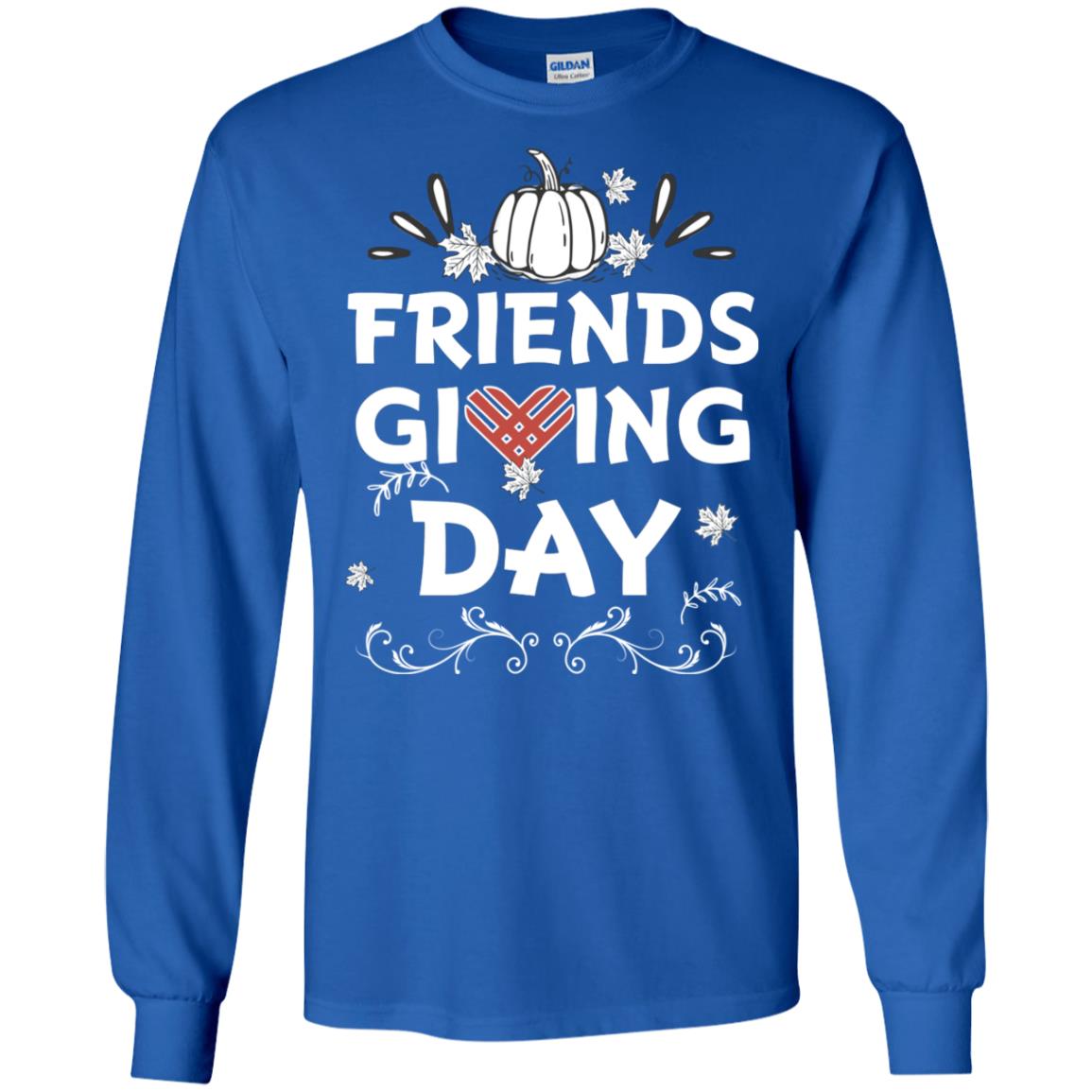 Friend Giving Day Shirt Royal