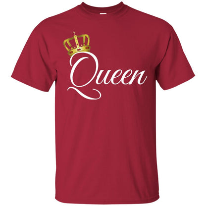 King And Queen T-shirt Matching Couple Outfits Cardinal