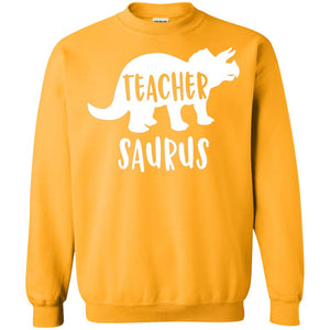 Teachersaurus Shirt Funny Appreciation Gift Teacher Dinosaur
