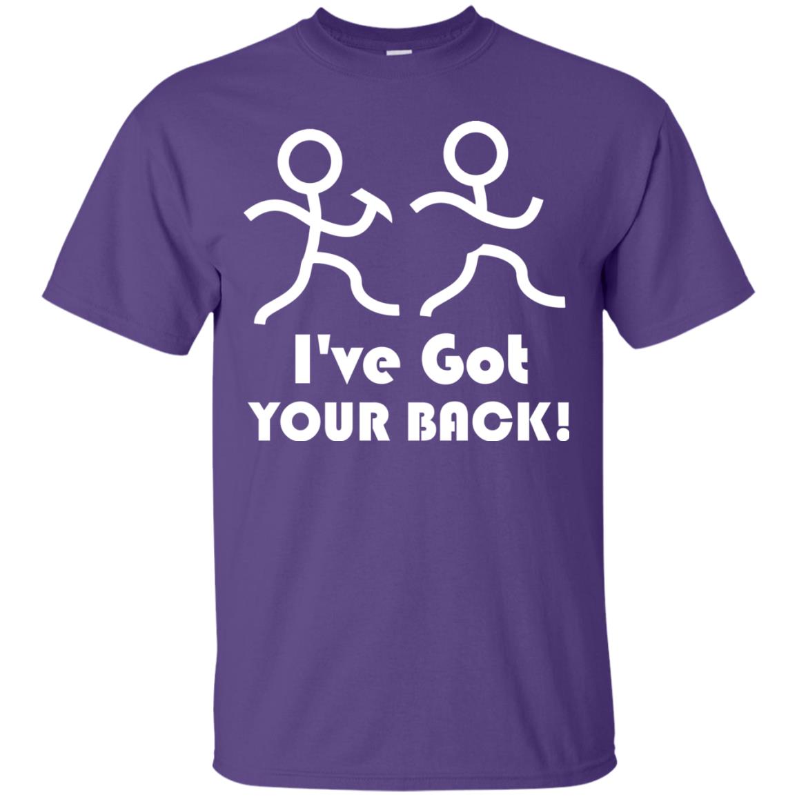 I_ve Got Your Back T-shirt Purple