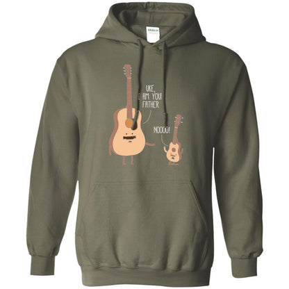 Musician T-shirt Uke I Am Your Father Military Green