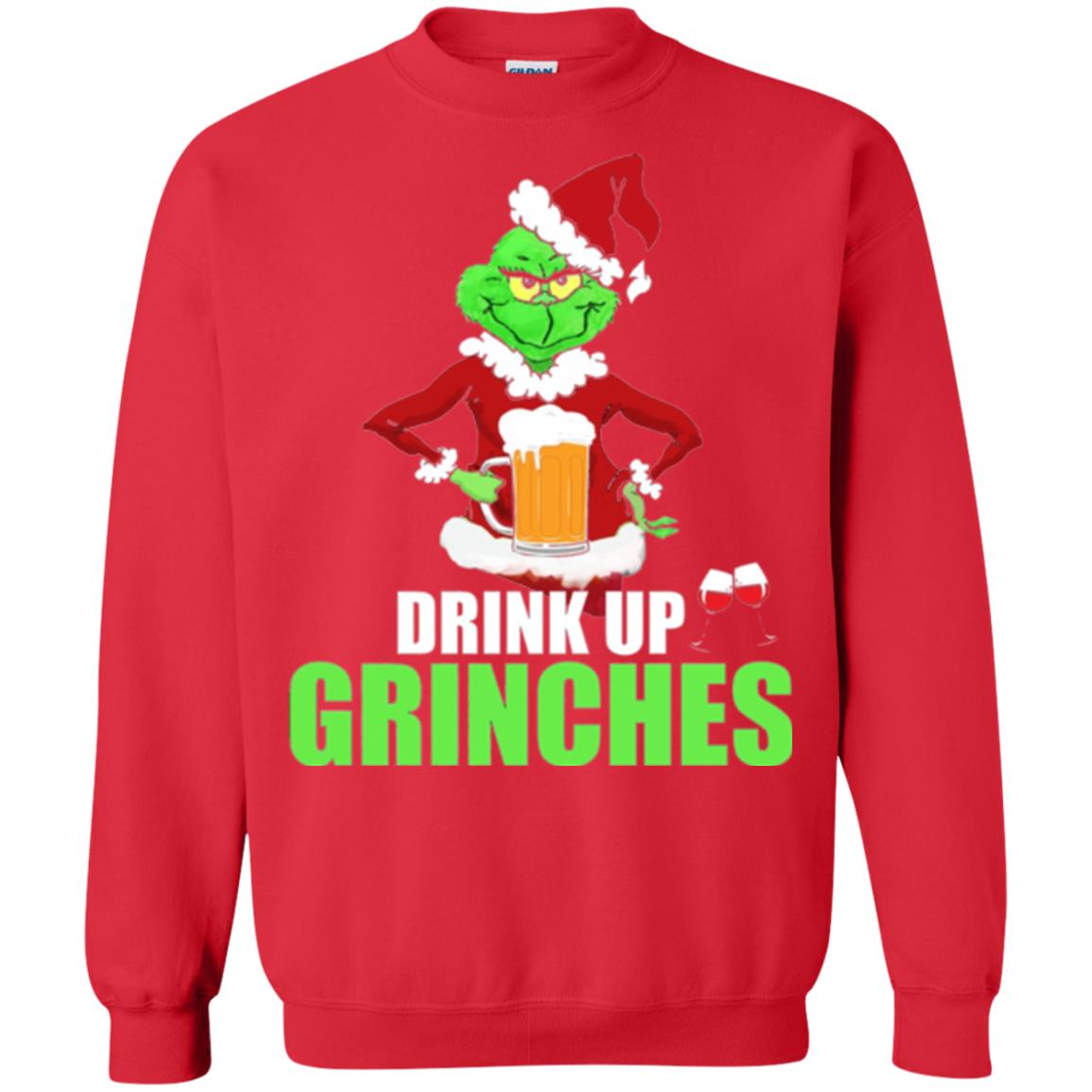 Christmas T-shirt Drink Up Grinches Red