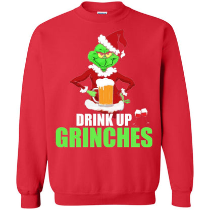 Christmas T-shirt Drink Up Grinches Red