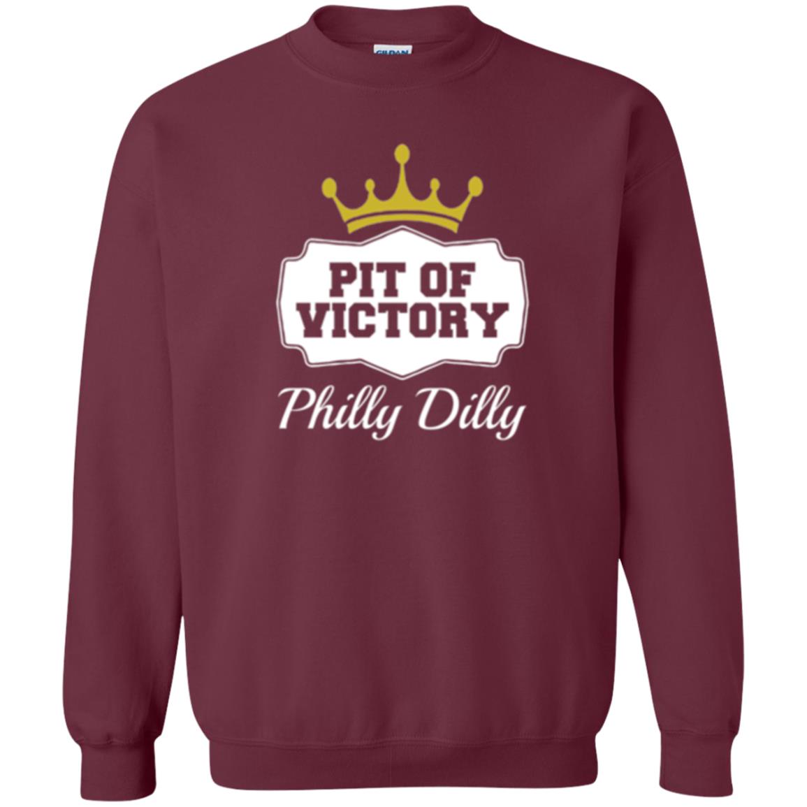 Football Lover T-shirt Philly Dilly Pit Of Victory T-shirt Maroon