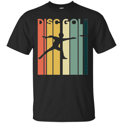 Disc Golf Retro Vintage T-shirt Black