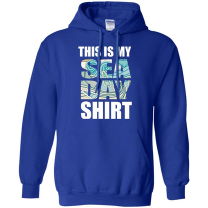 Summer Vacation T-shirt This Is My Sea Day Royal