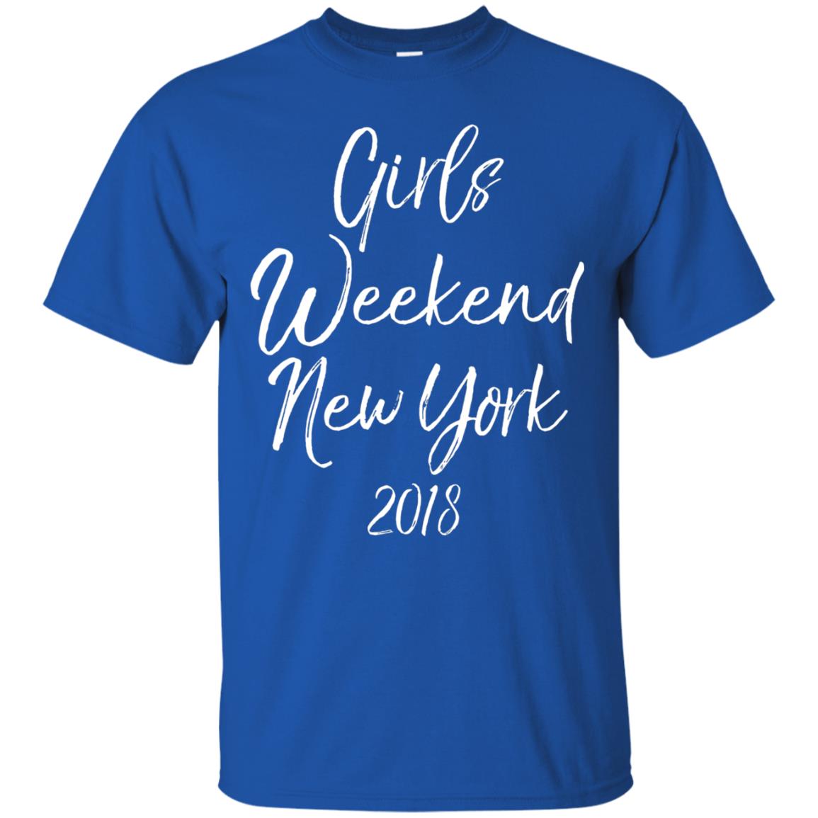 Girls Weekend New York 2018 T-shirt Royal