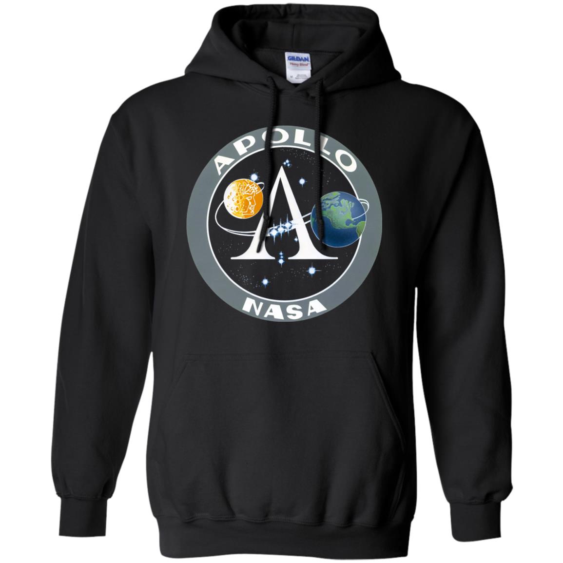 Apollo Program Moon Landing Patch Print Nasa Astronomy T-shirt