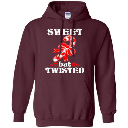 Sweet But Twisted Christmas T-shirt Maroon