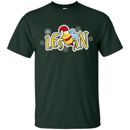 Lgbt T-shirt Les Bee An T-shirt Forest Green