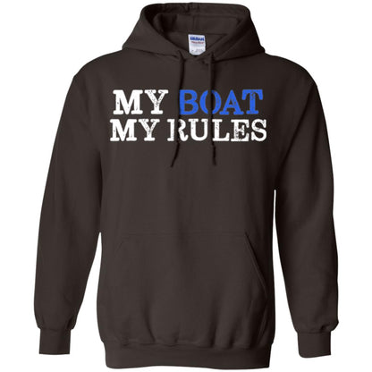 My Boat My Rules T-shirt Dark Chocolate