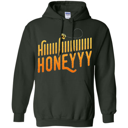 Bee T-shirt Hi Honey T-shirt Forest Green