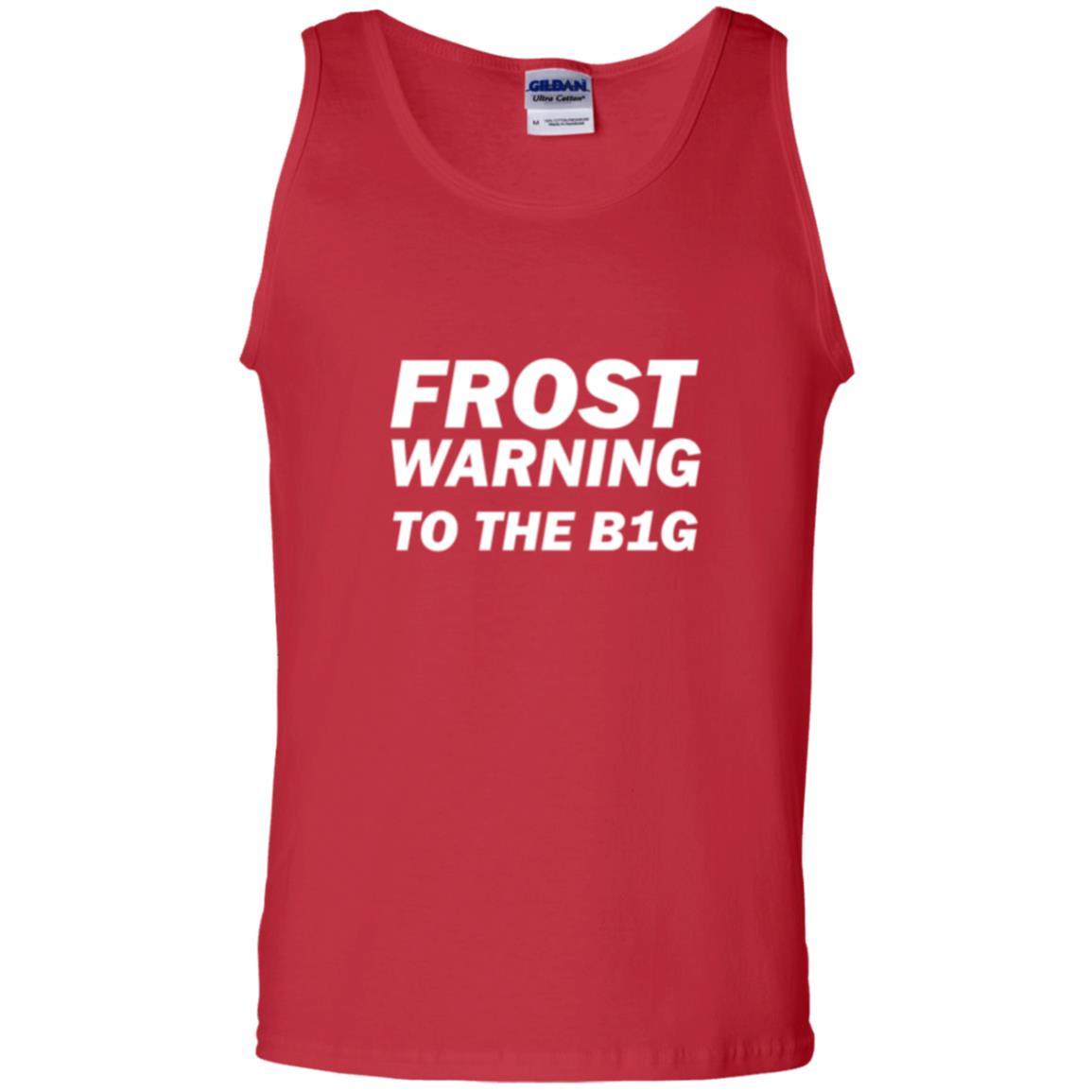 Frost Warning Nebraska T-shirt Red
